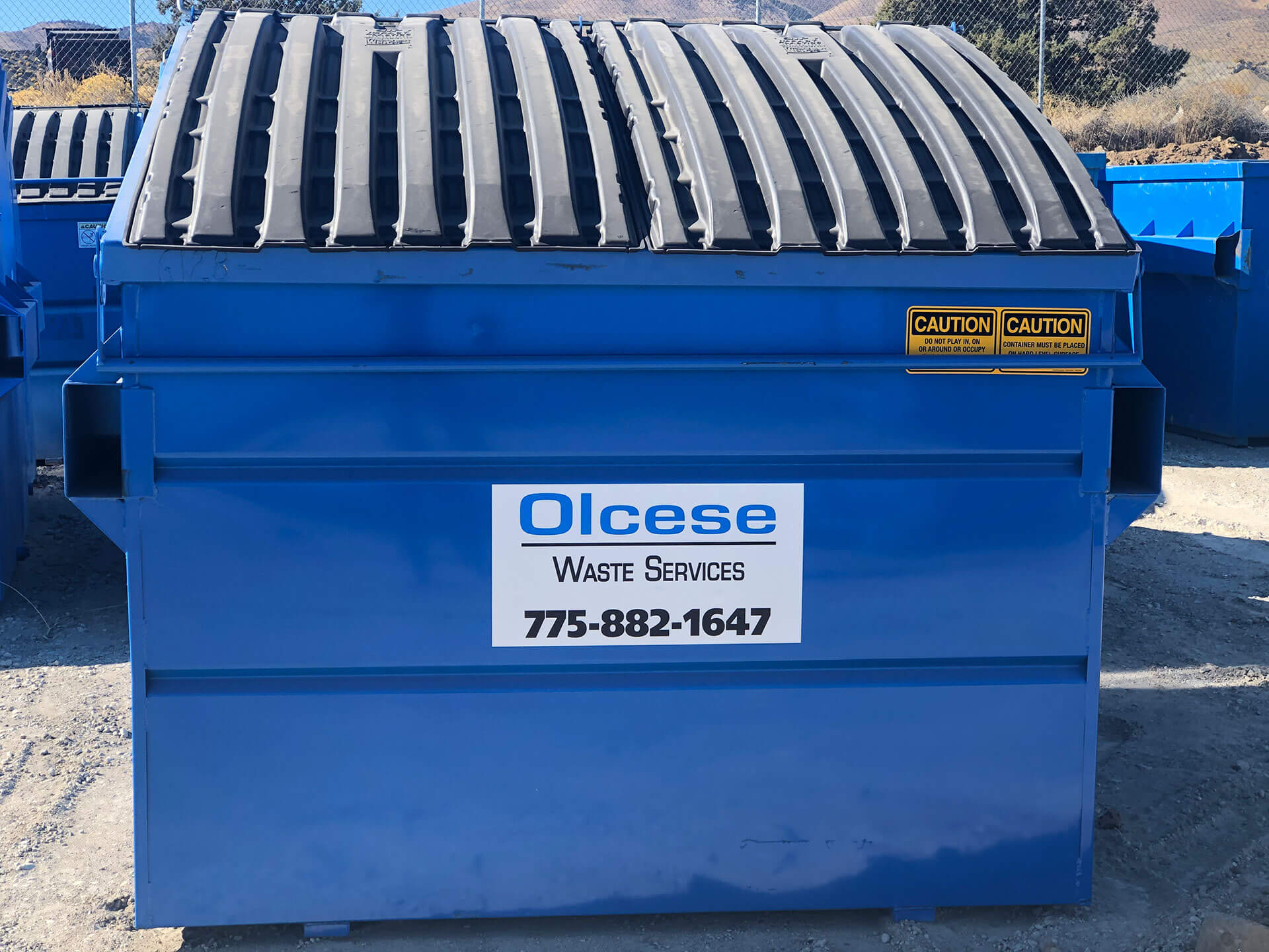 Olcese Services - 4 yard cart